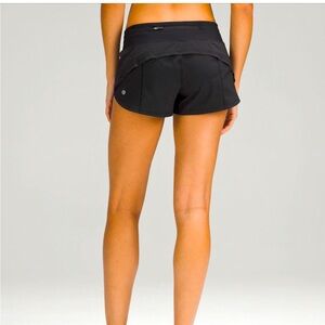 Speed up shorts black size 10